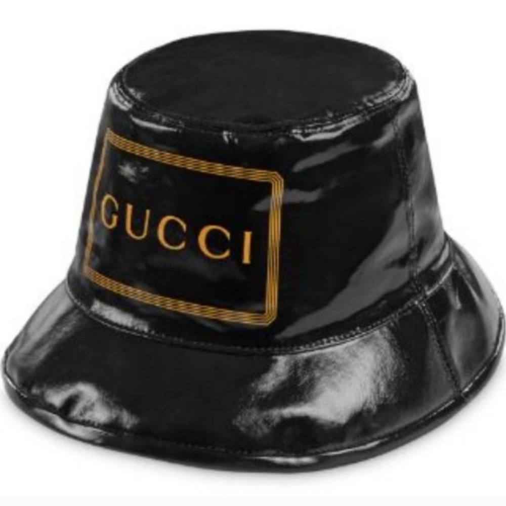 New Gucci black bucket hat